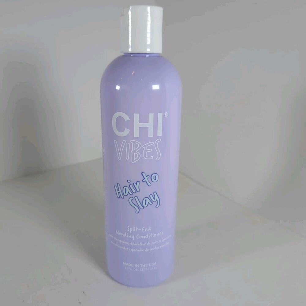 Chi Vibes Hair To Slay Split End Mending Conditioner 12oz NEW Repair Care